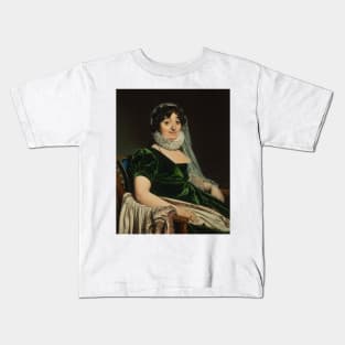 Portrait of the Countess of Tournon by Jean-Auguste-Dominique Ingres Kids T-Shirt